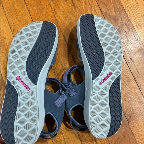 Columbia Blue Leather Strap Sandals Women’s Size 9 - Picture 6 of 6